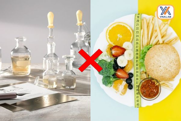 Không nên để gần các loại mỹ phẩm, các loại hóa chất và thức ăn
